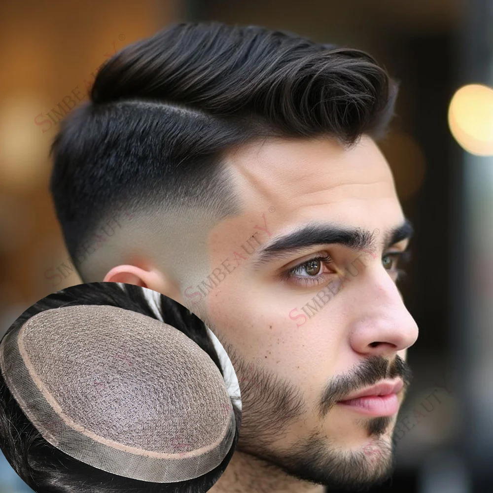 Silk Base Skin PU Around Undetectable Man Wigs Asian Lace Hair Replacment System Black Human Hair Natural Hairline Scalp Toupee
Silk Base Skin PU Around Undetectable Man Wigs Asian Lace Hair Replacment System Black Human Hair Natural Hairline Scalp Toupee