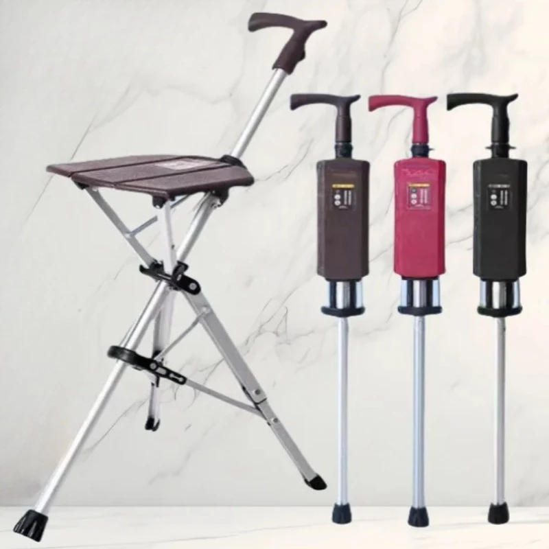 Senior Walking Cane with Built-in Seat - Folding Stool for Elderly, Durable Tripod Base, Compact Travel Cane for Outdoor & Home
Senior Walking Cane with Built-in Seat - Folding Stool for Elderly, Durable Tripod Base, Compact Travel Cane for Outdoor & Home