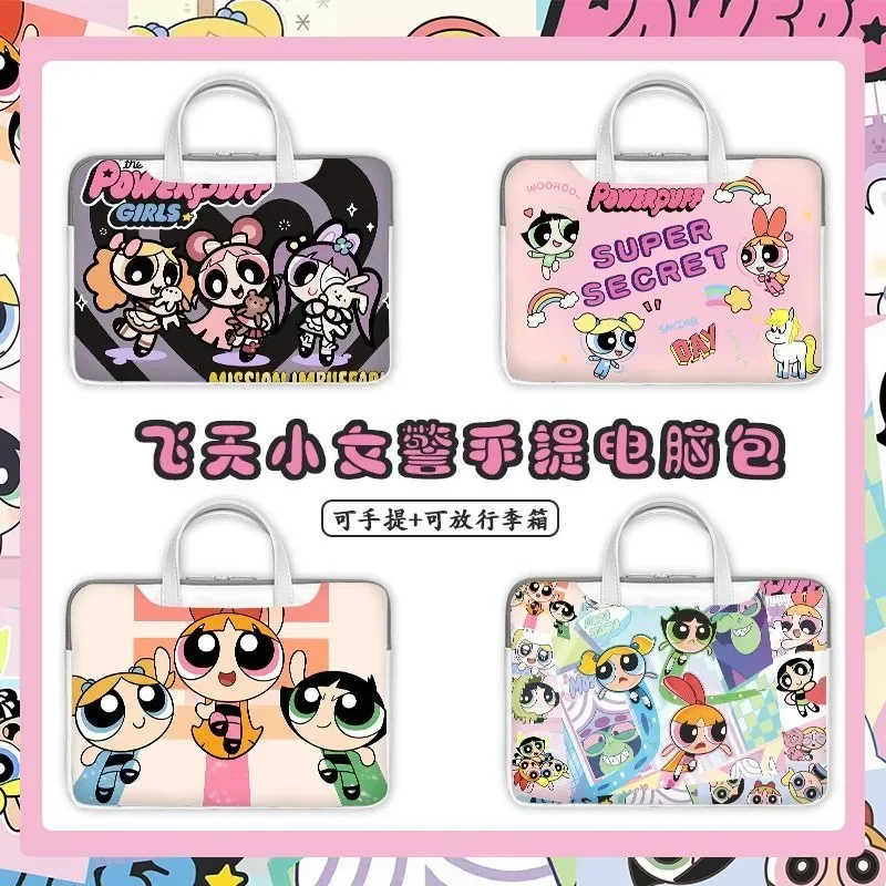 The Powerpuff Girls Cute Anime Laptop Bag Personalized Anti-fall Thickened Protective Case as a Holiday Gift for Friends Kawaii
The Powerpuff Girls Cute Anime Laptop Bag Personalized Anti-fall Thickened Protective Case as a Holiday Gift for Friends Kawaii