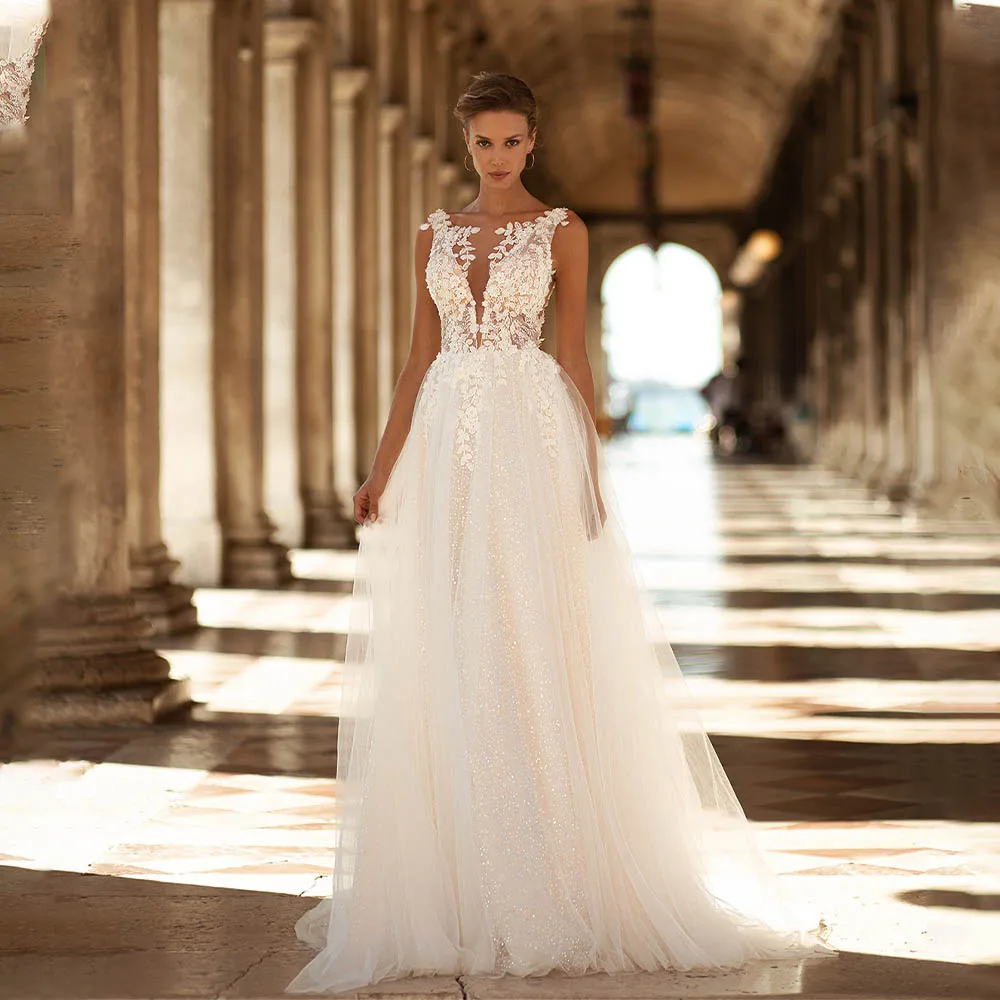 Очаровательные пляжные трапециевидные свадебные платья в стиле бохо с V-образным вырезом и аппликацией Лав, индивидуальный пошив, 2024
Очаровательные пляжные трапециевидные свадебные платья в стиле бохо с V-образным вырезом и аппликацией Лав, индивидуальный пошив, 2024