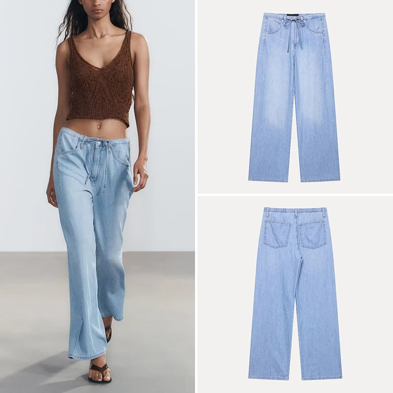 Summer 2025 Women's Sle Belted Straight Leg Jeans Long Trousers mid Waist Denim Pants Z Brand New Arrival
Summer 2025 Women's Sle Belted Straight Leg Jeans Long Trousers mid Waist Denim Pants Z Brand New Arrival