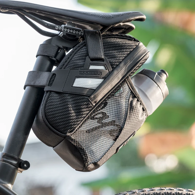 ROCKBROS Bicycle Tail Bag MTB Road Bike Storage Tool Bag Night Reflective Saddle Seatpost Bike Rear Bags Cycling Rear Seat Bag
ROCKBROS Bicycle Tail Bag MTB Road Bike Storage Tool Bag Night Reflective Saddle Seatpost Bike Rear Bags Cycling Rear Seat Bag