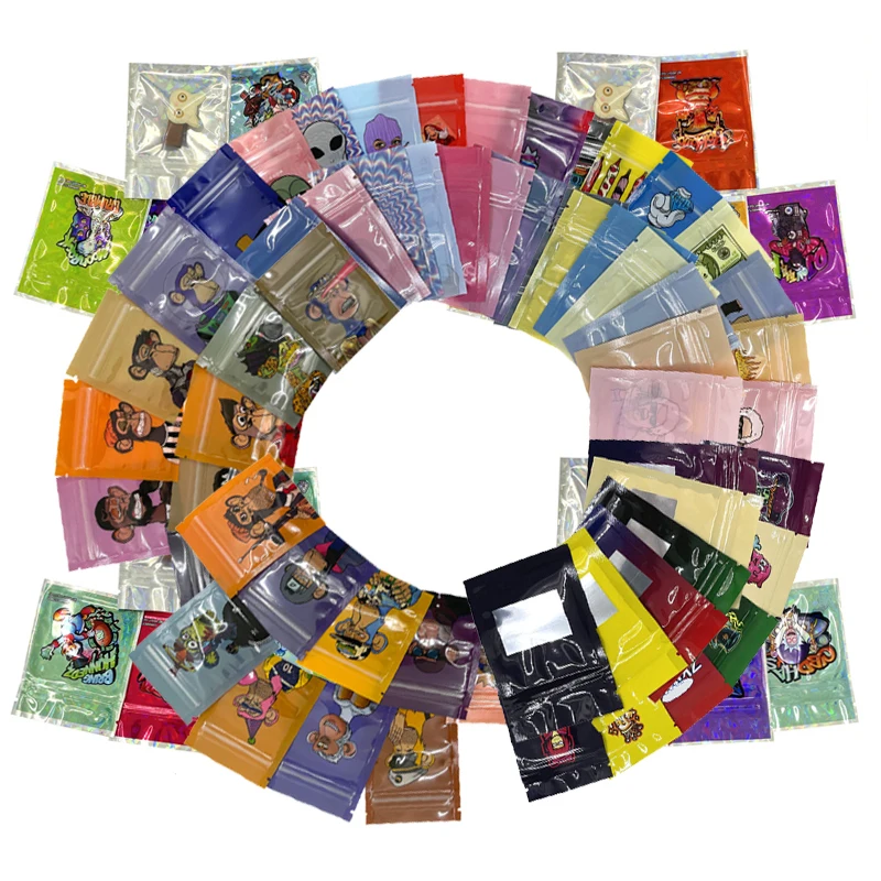 1g 2g Cartoon Mylar Bag Cookie Spice Powder Plastic Ziplock Pouch Waterproof Food Storage Bag Wholesale Portable Self Seal Bags
1g 2g Cartoon Mylar Bag Cookie Spice Powder Plastic Ziplock Pouch Waterproof Food Storage Bag Wholesale Portable Self Seal Bags