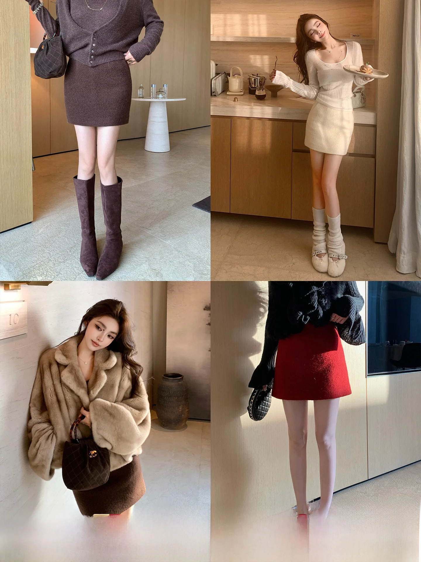 Lilylikes Mousse Skirt 00% Wool Furry Texture Sweet And Spicy Miss Rich ort f Skirt A-Line Silhouette Zipper Closure
Lilylikes Mousse Skirt 00% Wool Furry Texture Sweet And Spicy Miss Rich ort f Skirt A-Line Silhouette Zipper Closure