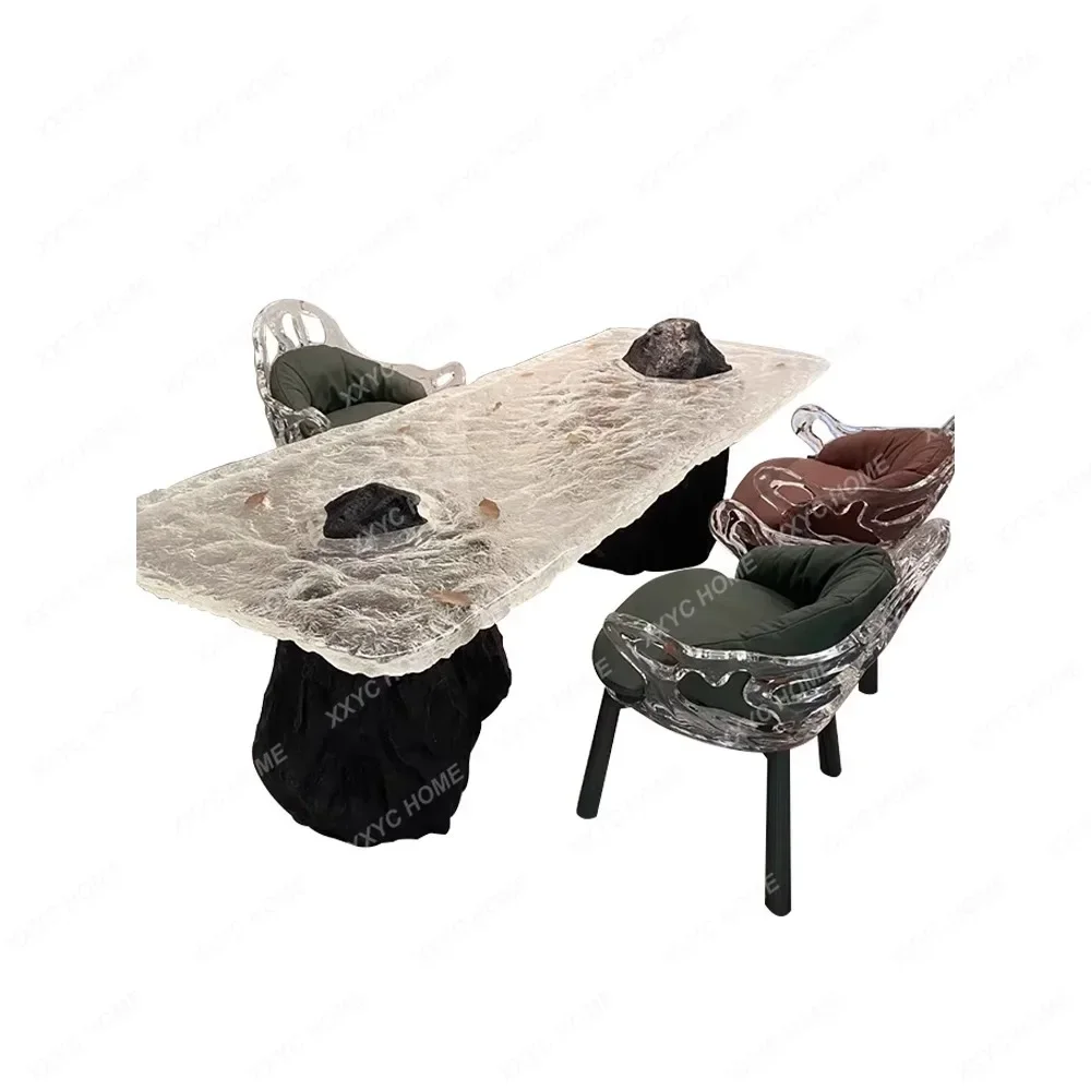Customized Transparent Glacier Tea Table Resin Living Room Acrylic Water Ripple Iceberg Tea Table furniture
Customized Transparent Glacier Tea Table Resin Living Room Acrylic Water Ripple Iceberg Tea Table furniture