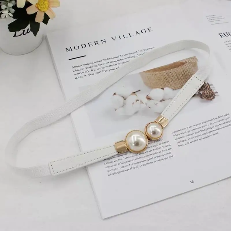 39BB Elegant Waist Belts for Jeans Pants Pearls Buckle Skinny Belt Girls Body Jewelry
39BB Elegant Waist Belts for Jeans Pants Pearls Buckle Skinny Belt Girls Body Jewelry