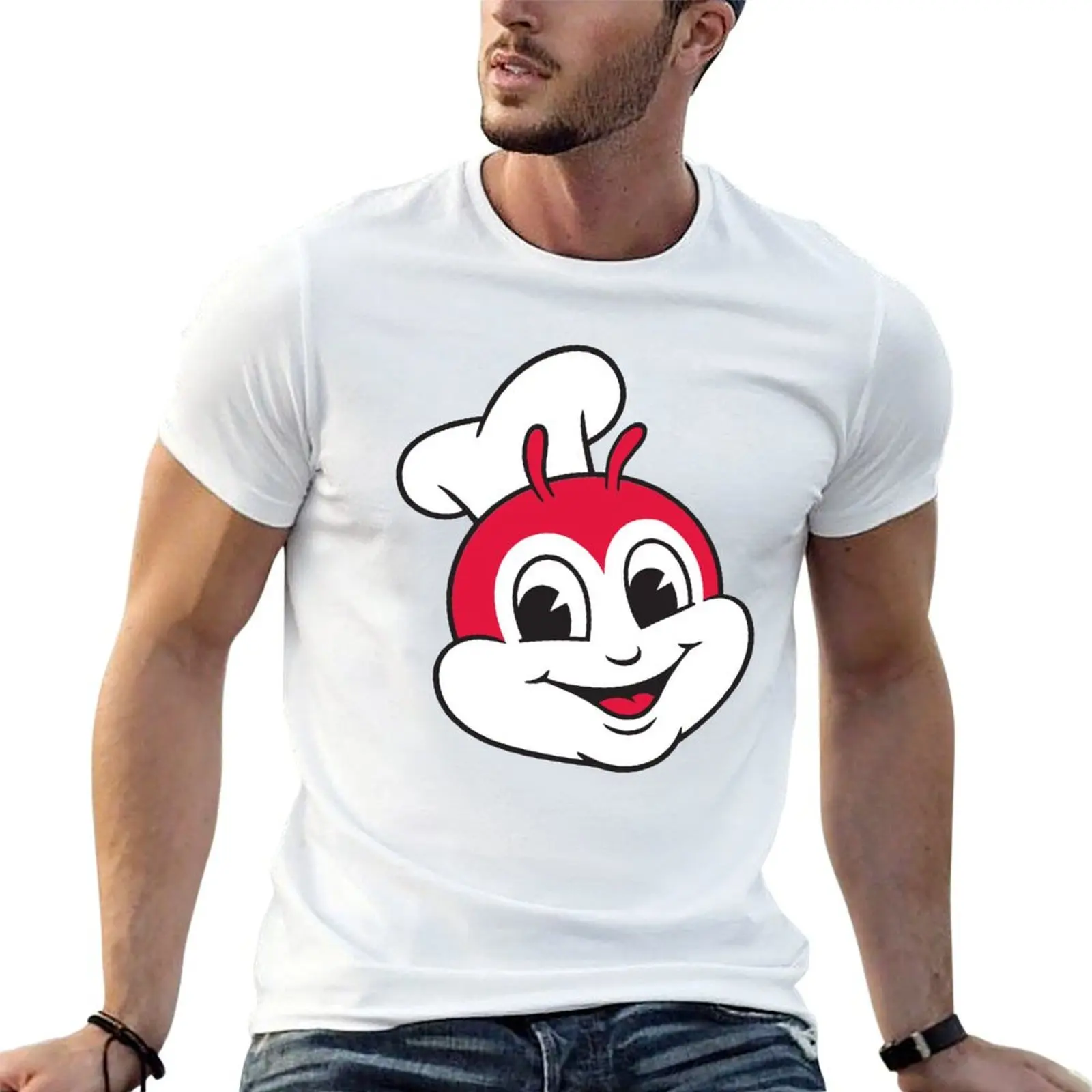 Mascot man t shirts t dark humor cotton shirts Jollibee T-Shirt funny
Mascot man t shirts t dark humor cotton shirts Jollibee T-Shirt funny