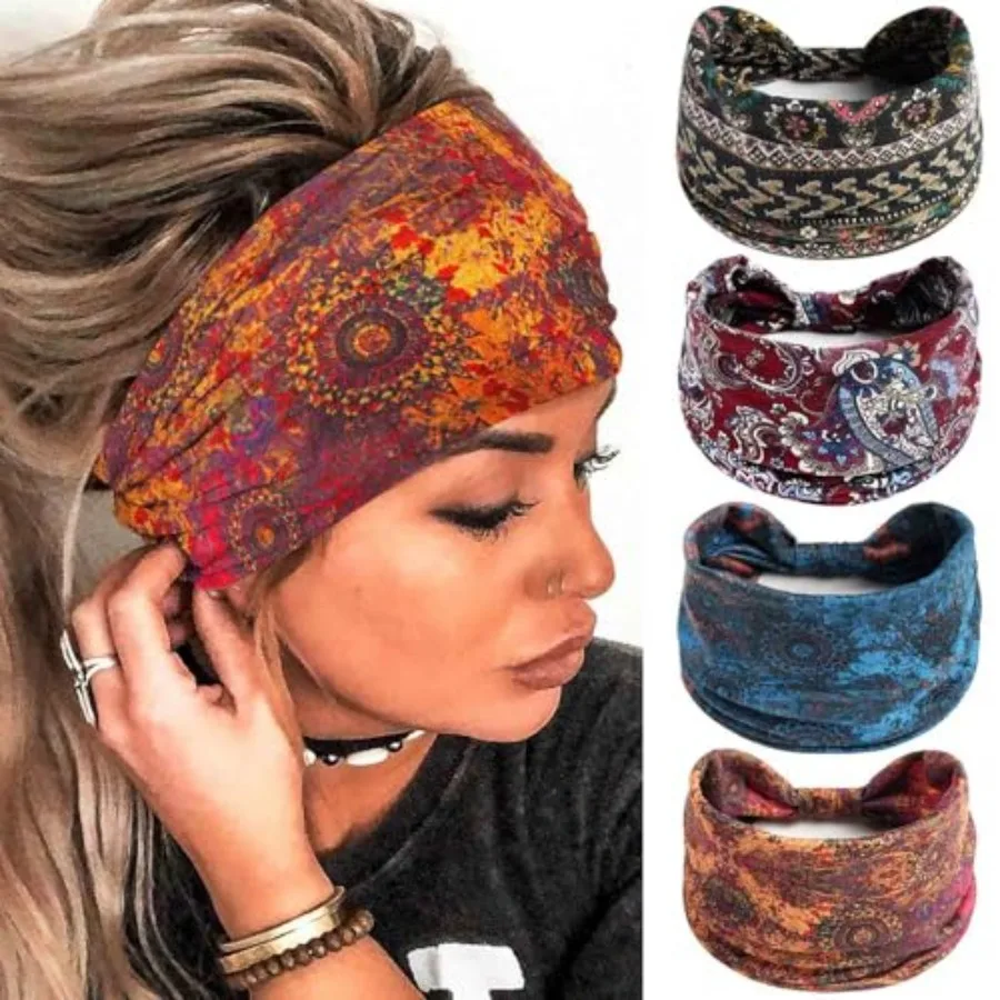 Wide Headbands Stretch Head Wraps African Turban Hairbands Knotted Bandana Headband Yoga Running Head Scarfs Workout Hair Acces
Wide Headbands Stretch Head Wraps African Turban Hairbands Knotted Bandana Headband Yoga Running Head Scarfs Workout Hair Acces