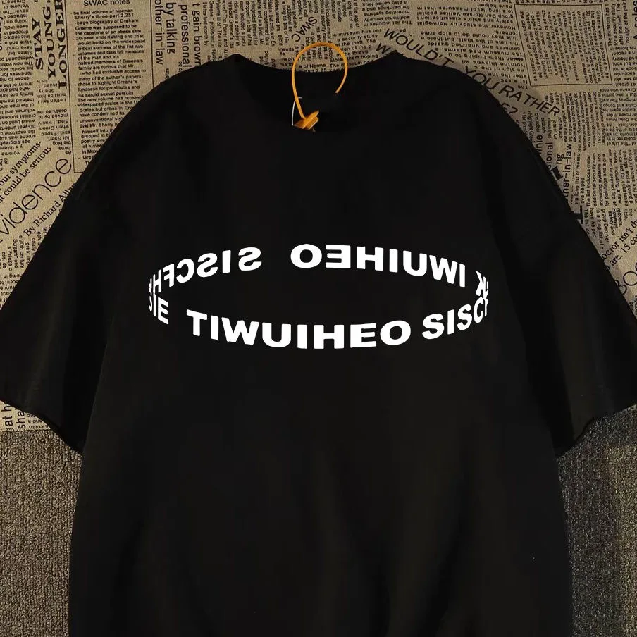 Motorcycle 100% Cotton Short-Sleeved Men's and Women's Summer Loose Trendy Brand Popular English Versatile Men's Clothing
Motorcycle 100% Cotton Short-Sleeved Men's and Women's Summer Loose Trendy Brand Popular English Versatile Men's Clothing