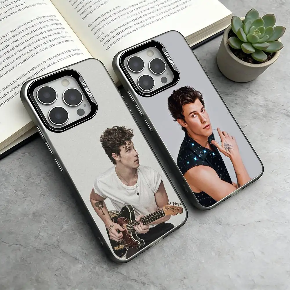 S-Shawn M-Mendes Phone Case For iPhone 17,16,15,14,13,12,11 Plus,Pro Max,XS,Colored Silver Plated Inside Cover
S-Shawn M-Mendes Phone Case For iPhone 17,16,15,14,13,12,11 Plus,Pro Max,XS,Colored Silver Plated Inside Cover
