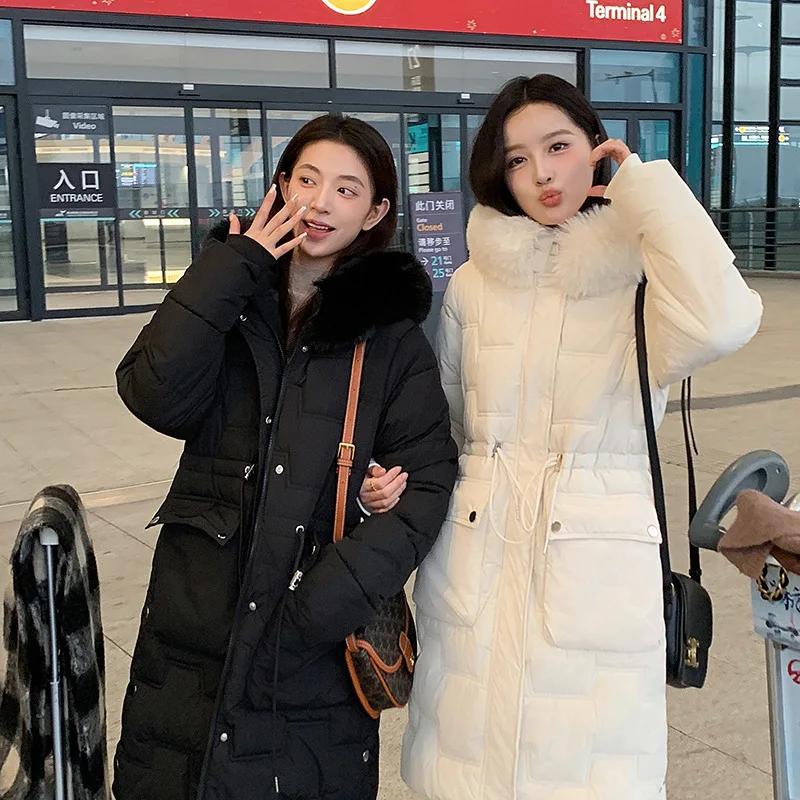 Spring Autumn and Winter Korean Edition Medium Length Waist Slim Fit Coat with Thick Cotton Coat Jacket for Women
Spring Autumn and Winter Korean Edition Medium Length Waist Slim Fit Coat with Thick Cotton Coat Jacket for Women