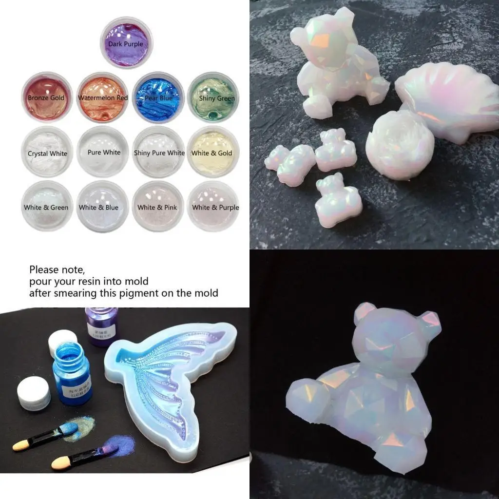 13 Color Shifting Mica Powder Epoxy Resin Pearl Pigment Powder for Soap Making
13 Color Shifting Mica Powder Epoxy Resin Pearl Pigment Powder for Soap Making