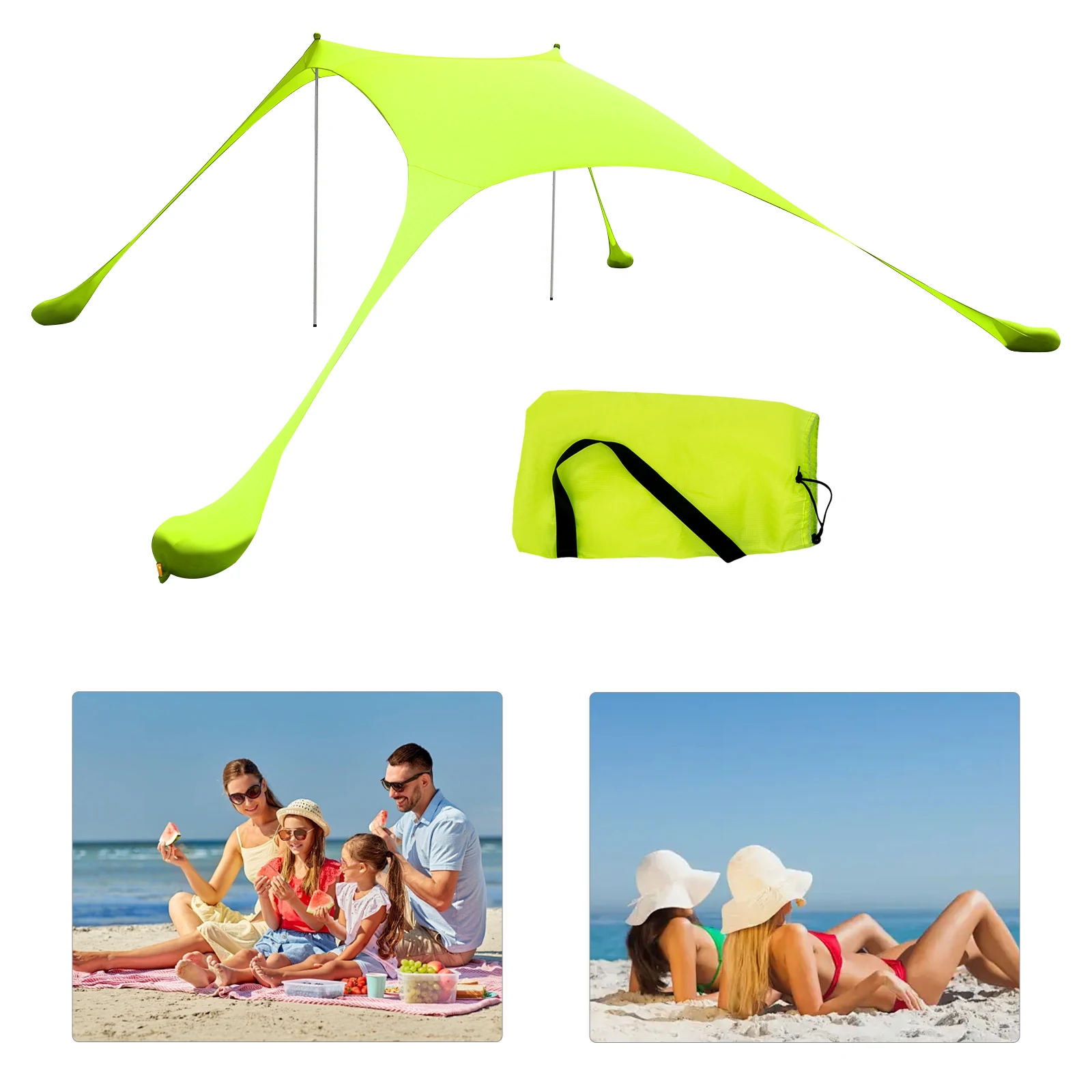 Spacious and Stable 4-Person Waterproof Beach Tent with Sun Protection, Aluminum Rods, and Easy Setup for Outdoor Fun and
Spacious and Stable 4-Person Waterproof Beach Tent with Sun Protection, Aluminum Rods, and Easy Setup for Outdoor Fun and