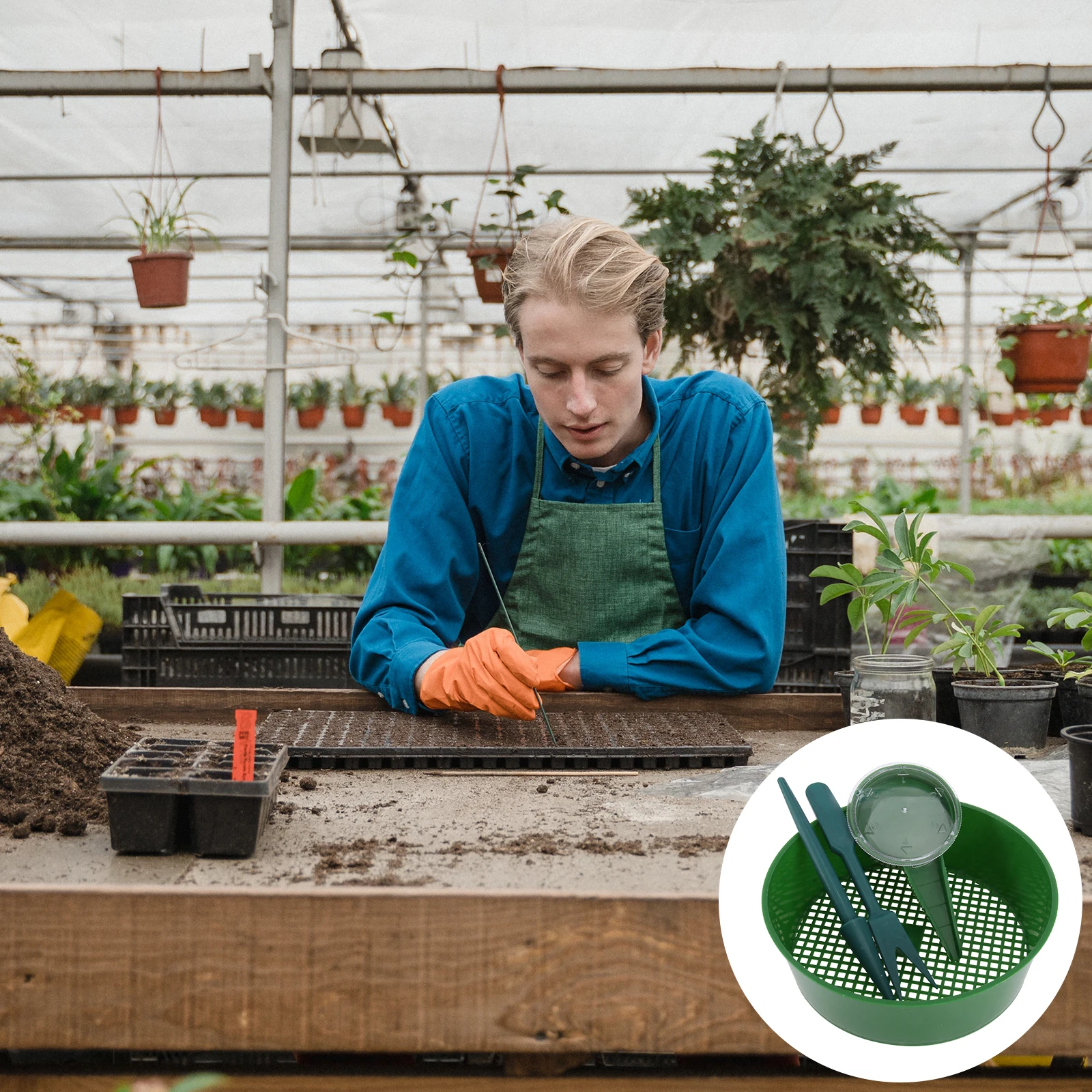 Garden Seeder Kit Plastic Dibber Tool Set Widger Transplanter Sowing Spacing Balcony Mini Garden Germination Tools Lightweight
Garden Seeder Kit Plastic Dibber Tool Set Widger Transplanter Sowing Spacing Balcony Mini Garden Germination Tools Lightweight