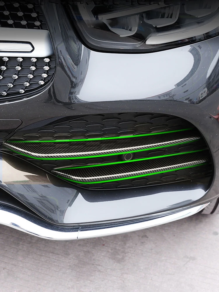 For Mercedes Benz GLC Class X253 2020 ABS Carbon Fiber Style Car Accessories Front Fog Light Strips Air Intake Grill Cover Trim
For Mercedes Benz GLC Class X253 2020 ABS Carbon Fiber Style Car Accessories Front Fog Light Strips Air Intake Grill Cover Trim