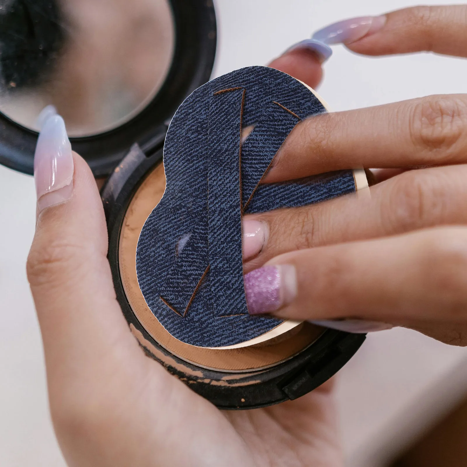 Soft Washable Denim Puff Cushion Makeup Tool for Loose Powder Foundation Application Foundation Puff
Soft Washable Denim Puff Cushion Makeup Tool for Loose Powder Foundation Application Foundation Puff