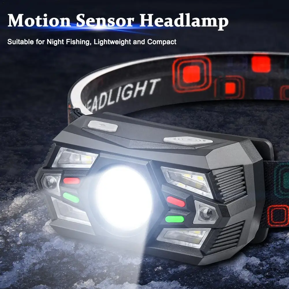 Mini Sensor Head Light Outdoor USB Charging Multi-function Red Night Run Fishing Light Fishing Supplies Headlight Front Head
Mini Sensor Head Light Outdoor USB Charging Multi-function Red Night Run Fishing Light Fishing Supplies Headlight Front Head