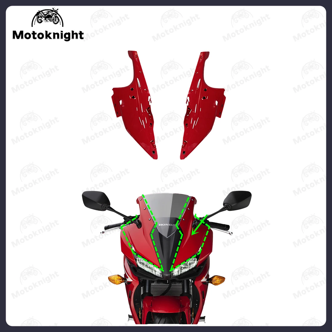 Motorcycle Front Headlight Cover Fairing Kit Fit For Honda CBR500R 2016 22017 2018 Front Mask Fairings Bodywork Kits
Motorcycle Front Headlight Cover Fairing Kit Fit For Honda CBR500R 2016 22017 2018 Front Mask Fairings Bodywork Kits