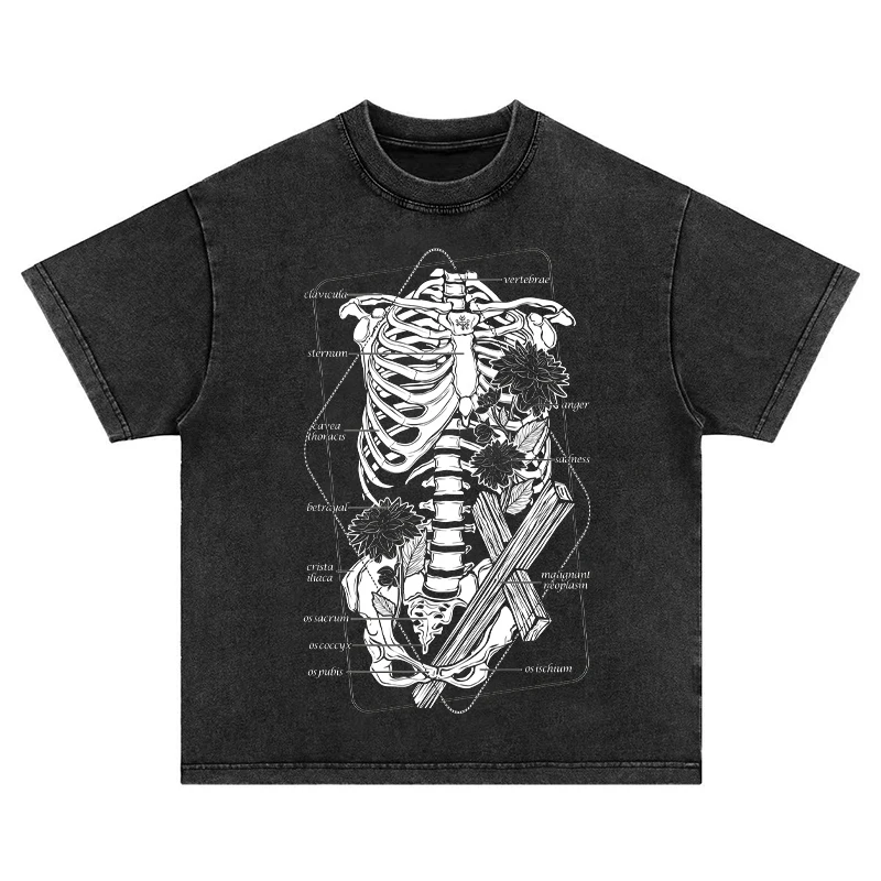 2025 Fun Science Bone Heavy American Vintage Tee Washed To Make Old Short Sleeve T-shirts for Men and Women
2025 Fun Science Bone Heavy American Vintage Tee Washed To Make Old Short Sleeve T-shirts for Men and Women