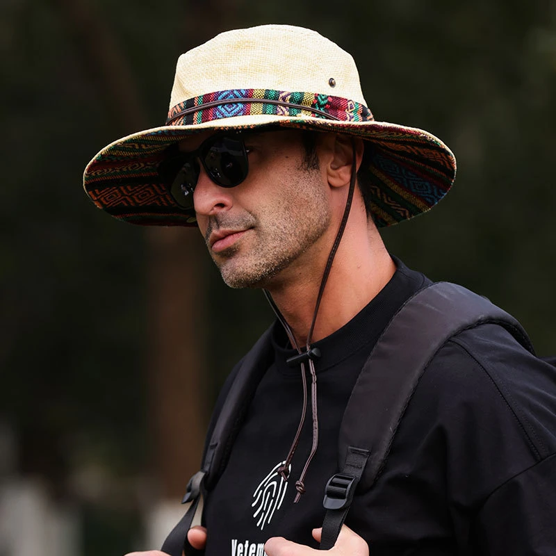 Summer Hats For Men Bucket Hat Men Women Spring Bohemia Style Cowboy Fisherman Cap Retro Outdoor Big Brim Sunshade Sun Hat New
Summer Hats For Men Bucket Hat Men Women Spring Bohemia Style Cowboy Fisherman Cap Retro Outdoor Big Brim Sunshade Sun Hat New