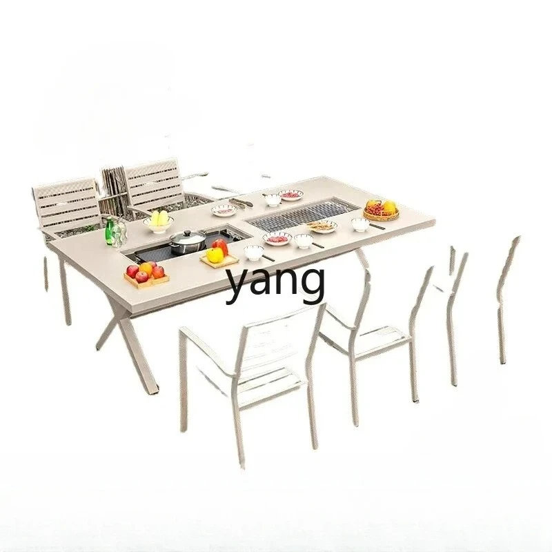 LH outdoor barbecue table and chair combination garden aluminum alloy dining table and chair leisure outdoor
LH outdoor barbecue table and chair combination garden aluminum alloy dining table and chair leisure outdoor
