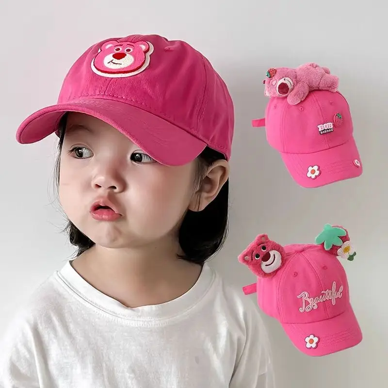 Новая кавайная шляпа от солнца Kawaii Sanrio Lotso на весну и осень, модная кепка, бейсболка для путешествий на открытом воздухе, аниме-фигурка, подарок, детские игрушки
Новая кавайная шляпа от солнца Kawaii Sanrio Lotso на весну и осень, модная кепка, бейсболка для путешествий на открытом воздухе, аниме-фигурка, подарок, детские игрушки
