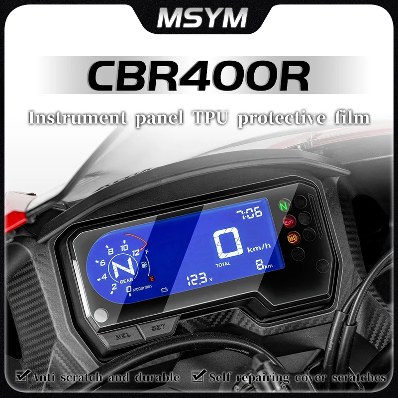 Motorcycle Speedometer Scratch Cluster Dashboard Protection Instrument Film For Honda CBR400R CBR 400 R CBR 400R cbr400 r
Motorcycle Speedometer Scratch Cluster Dashboard Protection Instrument Film For Honda CBR400R CBR 400 R CBR 400R cbr400 r 