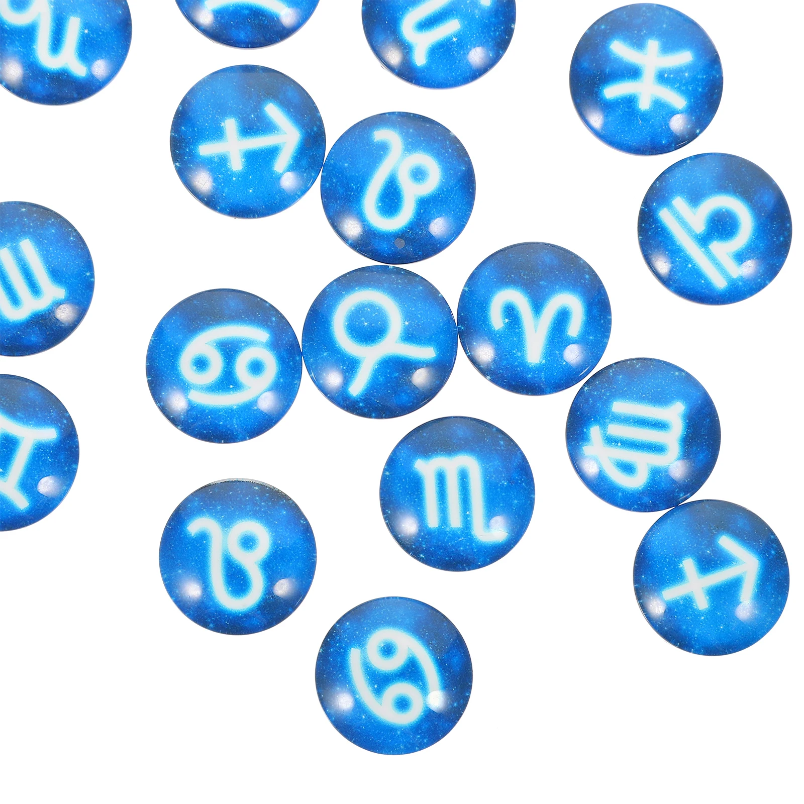 Pattern Glass Cabochons DIY Gemstone Jewelry Making Decoration Crafts Accessories Round Dome Tiles Zodiac Sign
Pattern Glass Cabochons DIY Gemstone Jewelry Making Decoration Crafts Accessories Round Dome Tiles Zodiac Sign