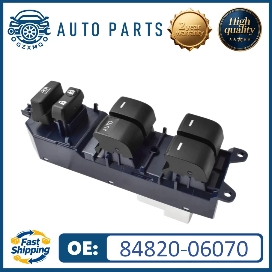 84820-06070 Electric Master Window Switch For Toyota Camry Tacoma Yaris
84820-06070 Electric Master Window Switch For Toyota Camry Tacoma Yaris