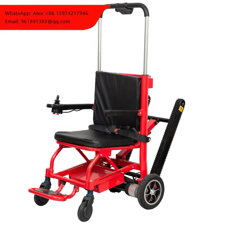 Aluminum Motorized Stair Chair Electric Stair Climbing Lightweight Evacuation Wheelchair
Aluminum Motorized Stair Chair Electric Stair Climbing Lightweight Evacuation Wheelchair