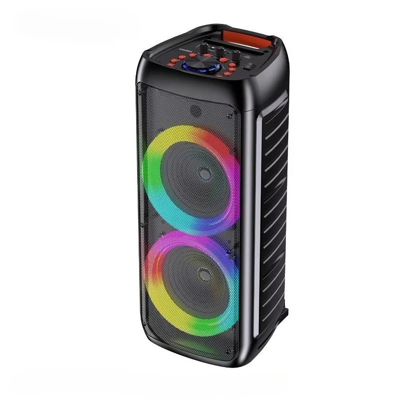 Outdoor Wireless Karaoke Speaker Portable Dual 8-inch High Power Party Speaker
Outdoor Wireless Karaoke Speaker Portable Dual 8-inch High Power Party Speaker