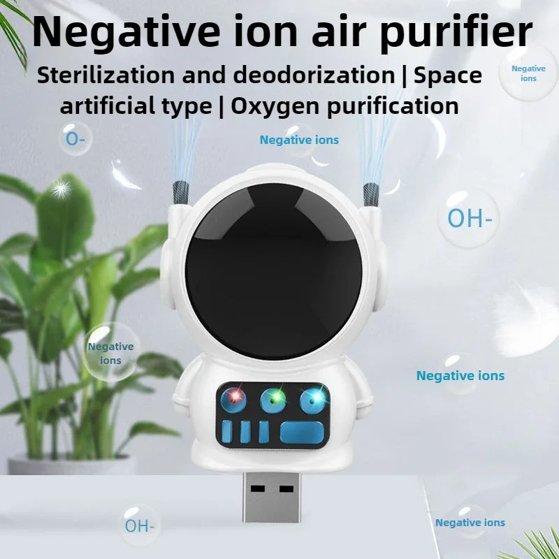Negative Ion Air Purifier Intelligent Odor Removal Pet Deodorant Artifact USB Socket Formaldehyde Removal Bathroom and Toilet
Negative Ion Air Purifier Intelligent Odor Removal Pet Deodorant Artifact USB Socket Formaldehyde Removal Bathroom and Toilet