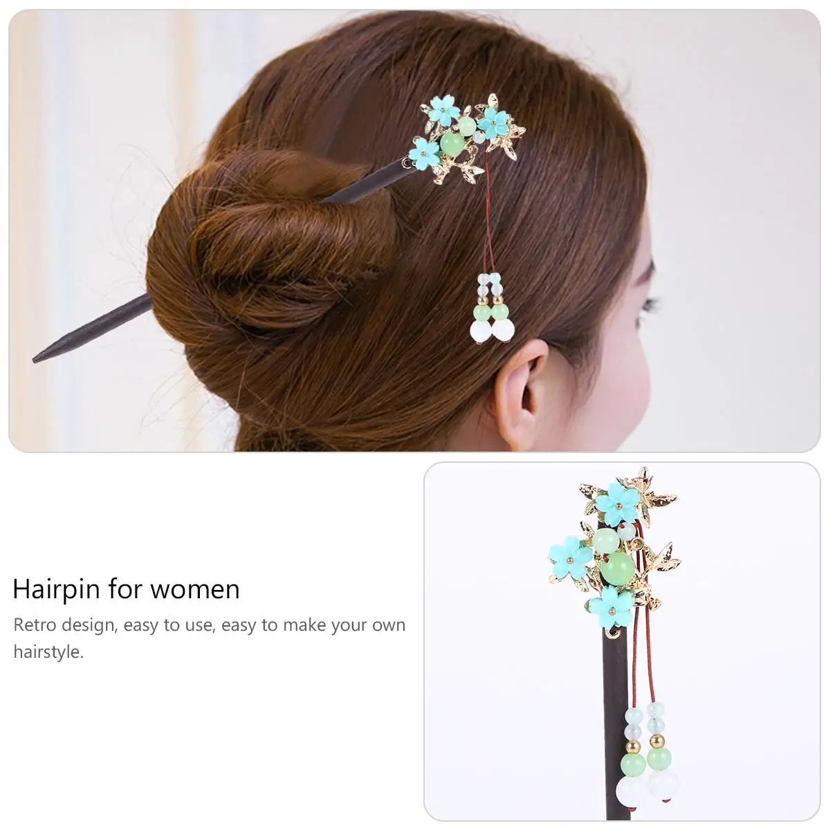 Wooden Hair Tassel Headress Hairpin for Women Hairpin For Women Retro Vintage Hair Stick Pin Design Hairstyle Accessories
Wooden Hair Tassel Headress Hairpin for Women Hairpin For Women Retro Vintage Hair Stick Pin Design Hairstyle Accessories