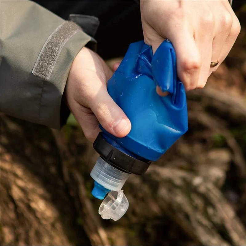 3 Pcs 500Ml Water Filter Bottle Water Filter Straw Soft Folding Outdoor Filtered Bag For Sport Camping Hiking Cycling
3 Pcs 500Ml Water Filter Bottle Water Filter Straw Soft Folding Outdoor Filtered Bag For Sport Camping Hiking Cycling