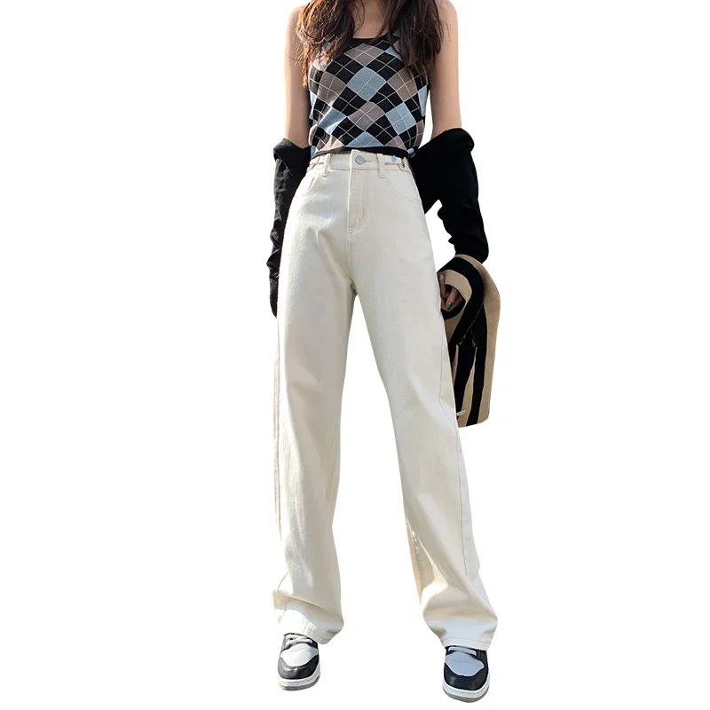 Women's Jeans 2022 New Spring Mopping Pants Jeans Womens Loose High Waist Slim Straight Wide Leg Pants Summer Thin Trousers
Women's Jeans 2022 New Spring Mopping Pants Jeans Womens Loose High Waist Slim Straight Wide Leg Pants Summer Thin Trousers