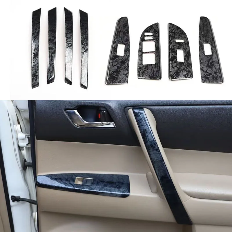 For Toyota Highlander 2009 2010 2011 2012 2013 2014 Interior Black Wooden Moulding Trim Door Window Lift Cover Frame
For Toyota Highlander 2009 2010 2011 2012 2013 2014 Interior Black Wooden Moulding Trim Door Window Lift Cover Frame