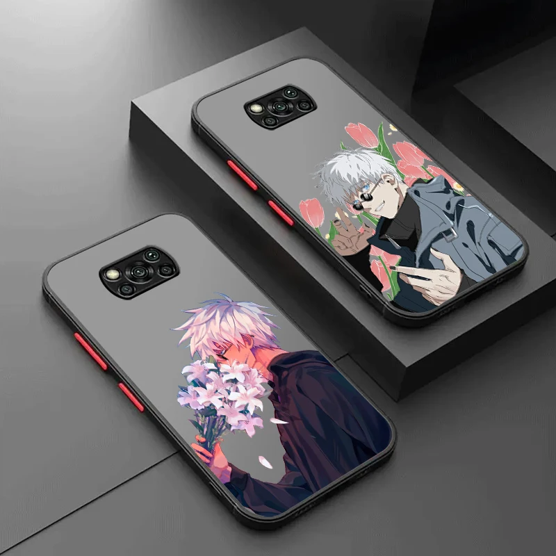 J-Jujutsu K-Kaisen Gojos Frosted Translucent For Xiaomi Mi Poco X5 X4 X3 M6 M5S M5 M4 M3 F5 F4 F3 GT Pro 5G TPU Phone Case
J-Jujutsu K-Kaisen Gojos Frosted Translucent For Xiaomi Mi Poco X5 X4 X3 M6 M5S M5 M4 M3 F5 F4 F3 GT Pro 5G TPU Phone Case