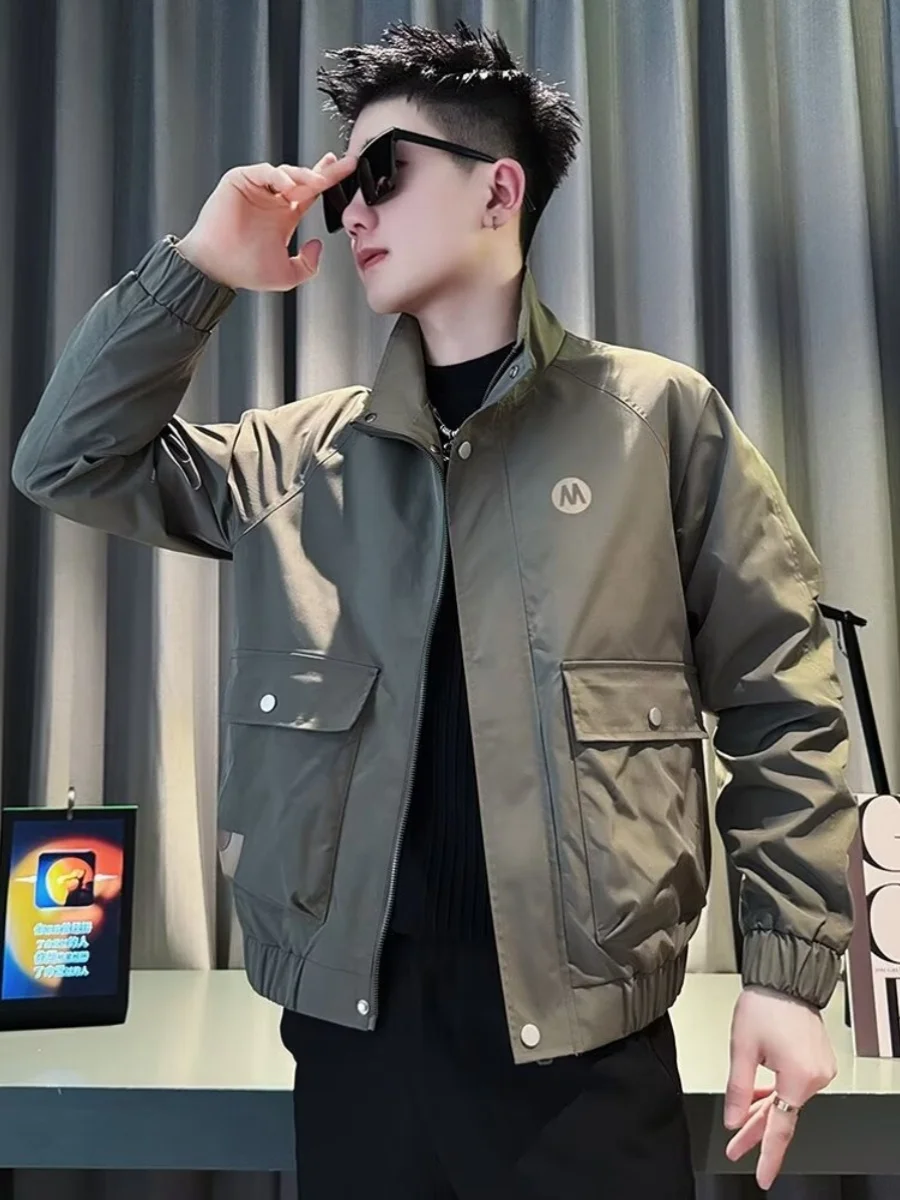 Casual Thin Men's Jaet Spring Autumn Winter Sli Loose Fit Polyester Fabric Youthful Sle Regular Sve Long Zipper Cl...
Casual Thin Men's Jaet Spring Autumn Winter Sli Loose Fit Polyester Fabric Youthful Sle Regular Sve Long Zipper Cl...