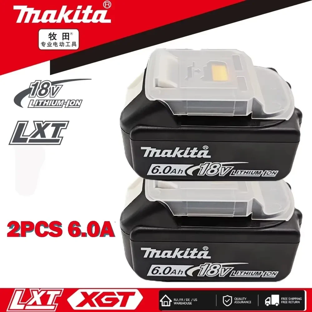 100% Original Makita Rechargeable Battery, Replaceable LED Lithium-ion, 6.0Ah/3.0Ah 18V BL1860B BL1860 BL1850 BL1830 BL1815
100% Original Makita Rechargeable Battery, Replaceable LED Lithium-ion, 6.0Ah/3.0Ah 18V BL1860B BL1860 BL1850 BL1830 BL1815