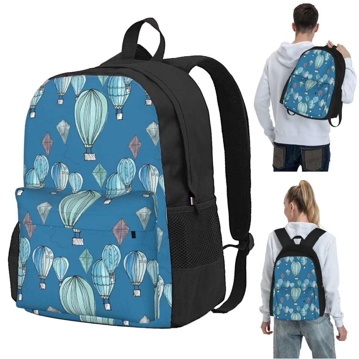 Floating In The Sky Backpack Student BookBag Children School Bag Computer Shoulder Bags for Men Women
Floating In The Sky Backpack Student BookBag Children School Bag Computer Shoulder Bags for Men Women