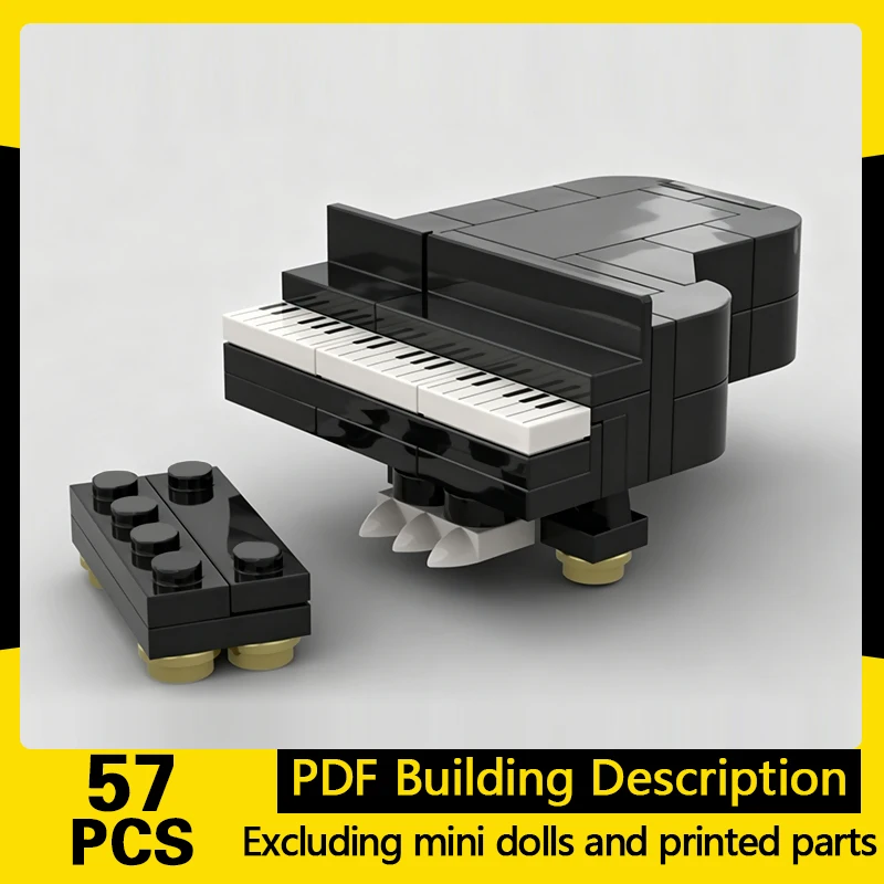 City Street View Model MOC Building Bricks Classic Grand Piano Modular Technology Gifts Holiday Assemble Children Toys Suit
City Street View Model MOC Building Bricks Classic Grand Piano Modular Technology Gifts Holiday Assemble Children Toys Suit