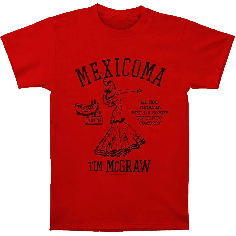 Tim Mcgraw Mexicoma периферийный узор с принтом, летние элитные брендовые хлопковые мужские и женские футболки с короткими рукавами
Tim Mcgraw Mexicoma периферийный узор с принтом, летние элитные брендовые хлопковые мужские и женские футболки с короткими рукавами