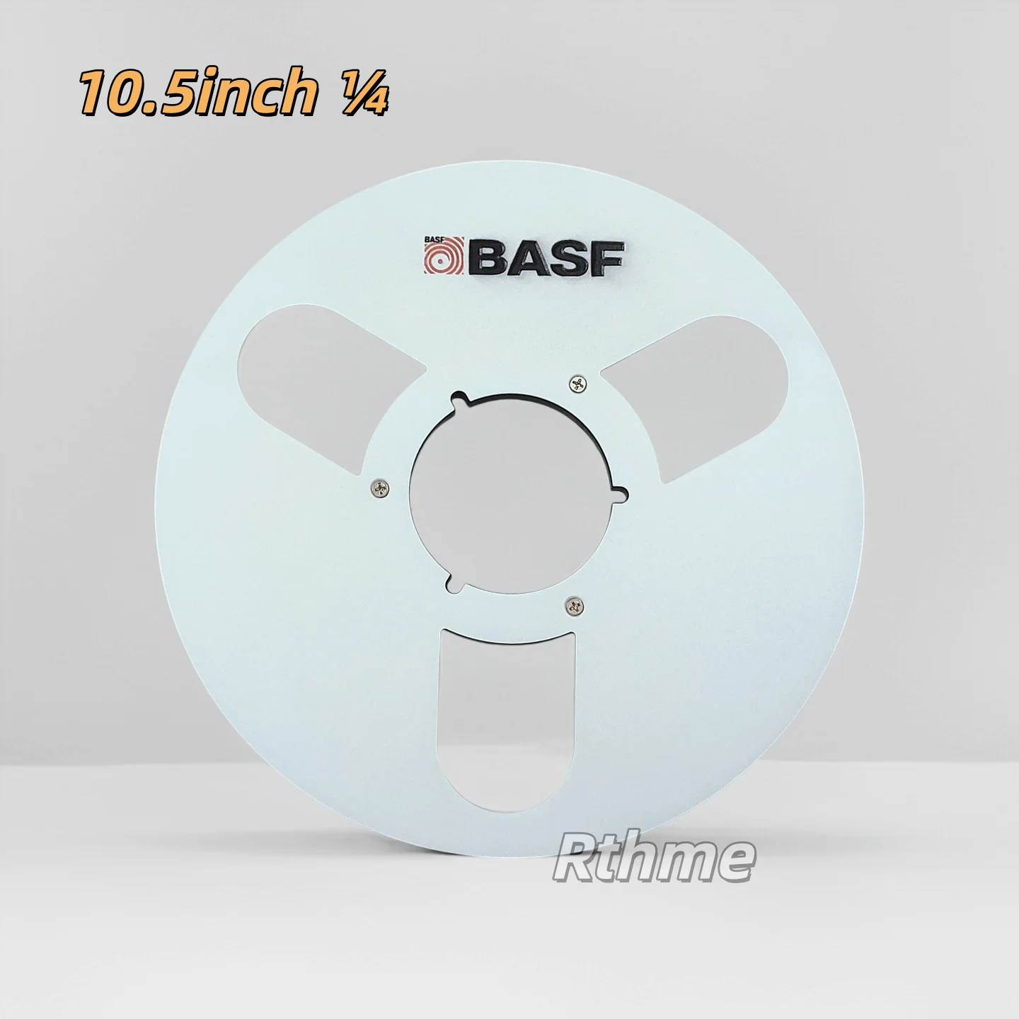 New 10.5'' X 1/4'' Aluminum Reel for Basf Reel-to-Reel Tape Recorders Empty Take-Up Reel Compatible with Studer Bsaf
New 10.5'' X 1/4'' Aluminum Reel for Basf Reel-to-Reel Tape Recorders Empty Take-Up Reel Compatible with Studer Bsaf
