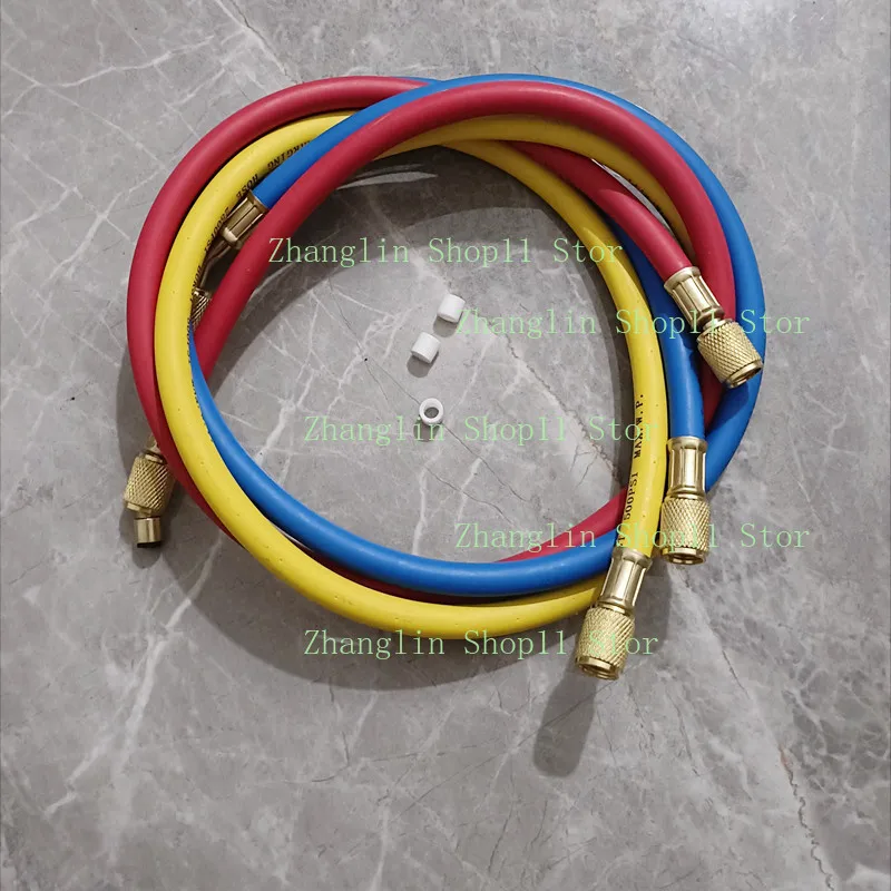 1.5M 3000PSI Car A/C Refrigeration System Hose R410 R22 R134 Auto Air Conditioner Refrigerant Charging Tube