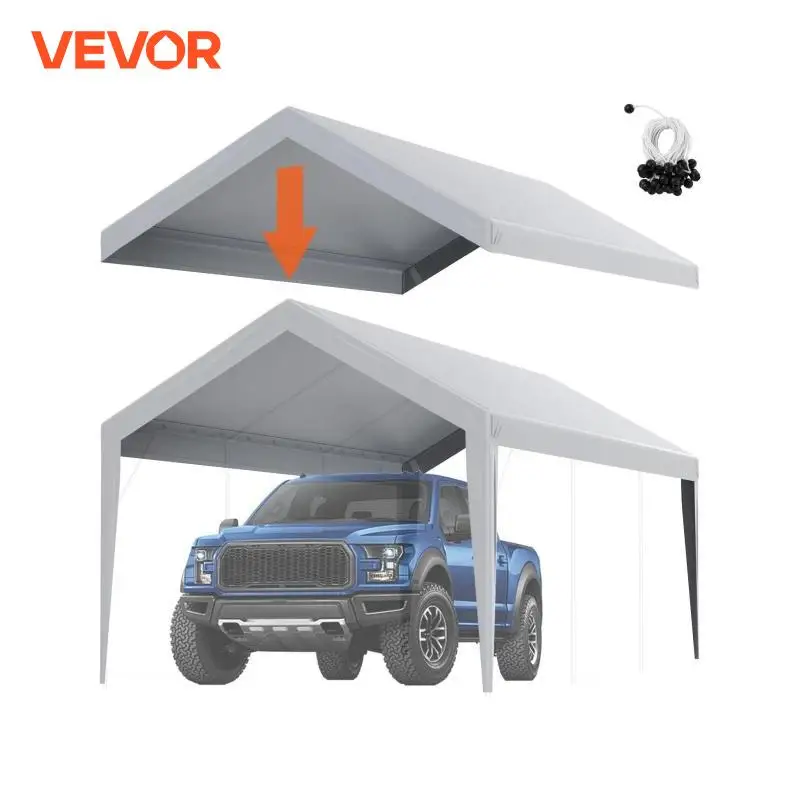 Сменный навес VEVOR Carport, верхняя палатка для гаража, брезент, сверхпрочный, водонепроницаемый и с защитой от ультрафиолета
Сменный навес VEVOR Carport, верхняя палатка для гаража, брезент, сверхпрочный, водонепроницаемый и с защитой от ультрафиолета