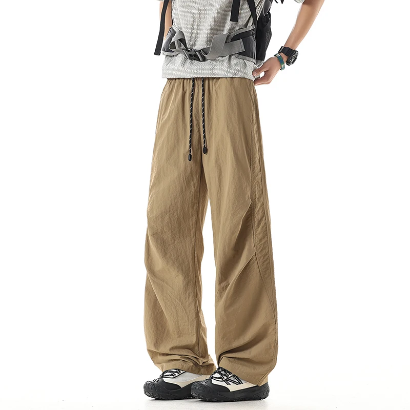 Summer Quick Dry Casual Pants for Men 2026 Loose Straight Leg Breathable Sport Versatile Lightweight Pants for Teenager
Summer Quick Dry Casual Pants for Men 2026 Loose Straight Leg Breathable Sport Versatile Lightweight Pants for Teenager