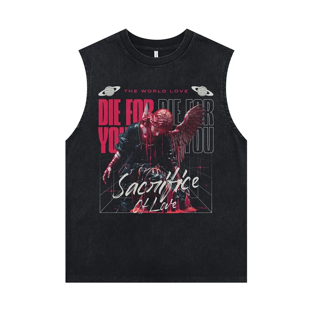 Bloody-Angel Graphic Vest for Women Men Washed Aesthetic Y2k Sleeveless Oversized Grunge Goth Summer Tops Tees Shirts Streetwear
Bloody-Angel Graphic Vest for Women Men Washed Aesthetic Y2k Sleeveless Oversized Grunge Goth Summer Tops Tees Shirts Streetwear