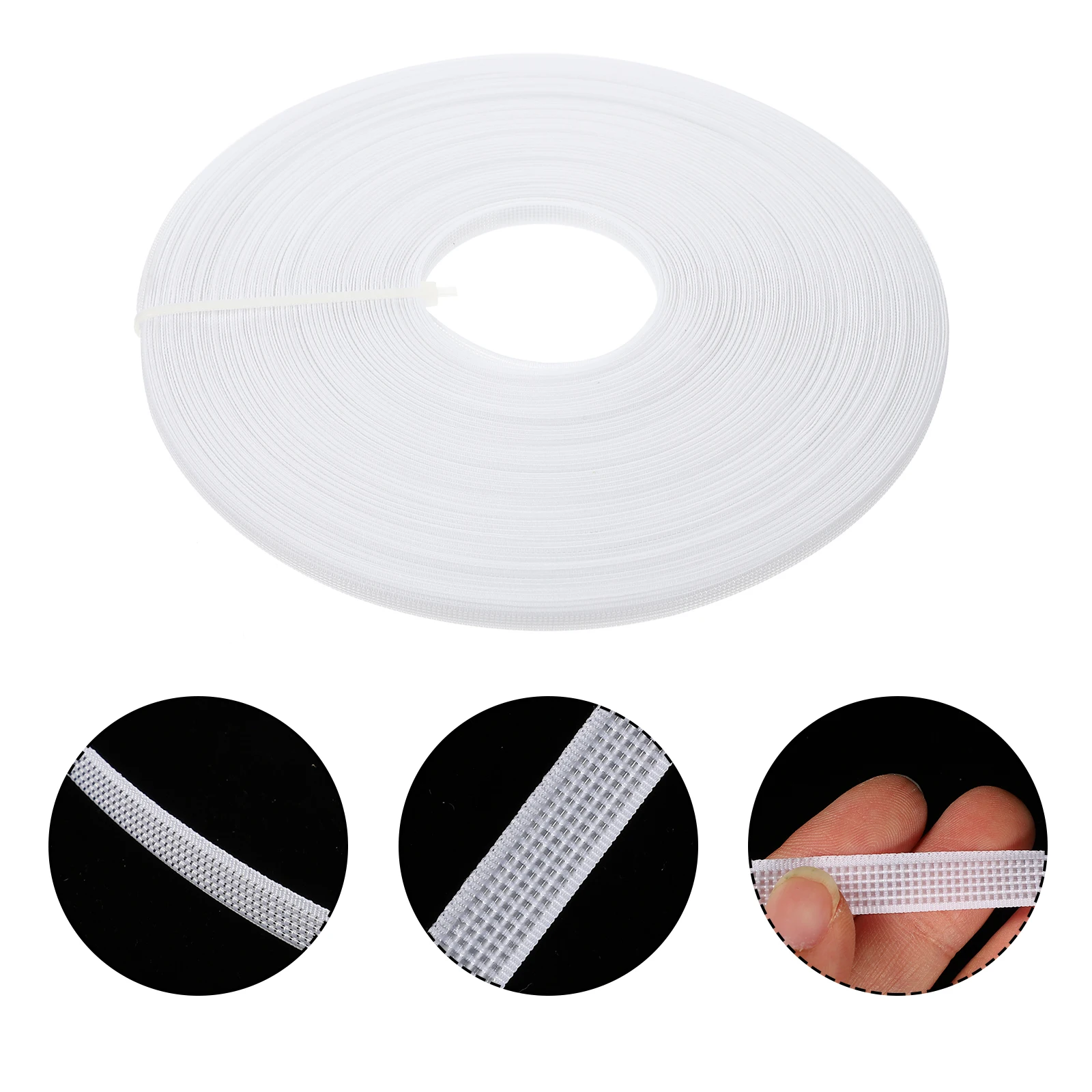 40m White Sewing Boning Roll 8mm Dress Accessories DIY Projects Wedding Shaping Support Cuttable Polyester Household 
40m White Sewing Boning Roll 8mm Dress Accessories DIY Projects Wedding Shaping Support Cuttable Polyester Household