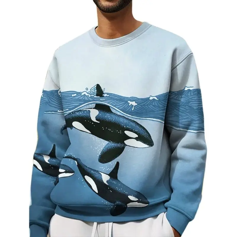 Men Hoodie High Street Men Pullover Sweatshirt Mens 3d Whale Print Long Sleeve Oversize O-Neck Pullover Male Sweatshirt
Men Hoodie High Street Men Pullover Sweatshirt Mens 3d Whale Print Long Sleeve Oversize O-Neck Pullover Male Sweatshirt
