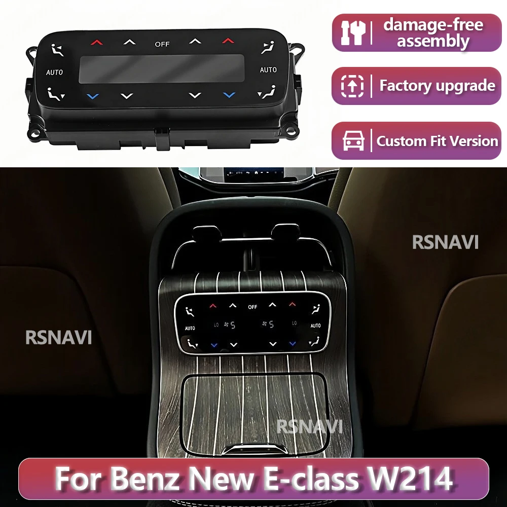 RSNAVI Factory settings For Benz E Class W214 E260 E300 2024+ Rear LCD Conditioner Air Vent Panel Switch Touch Screen Cover
RSNAVI Factory settings For Benz E Class W214 E260 E300 2024+ Rear LCD Conditioner Air Vent Panel Switch Touch Screen Cover